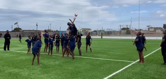 Siya Kolisi new football field