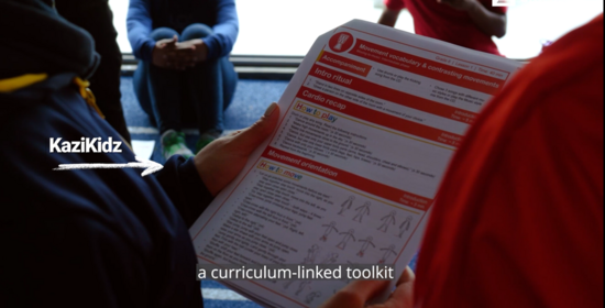 KaziKidz at Physical Activity Day